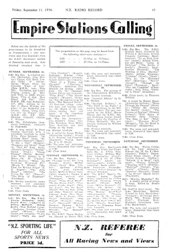 Issue page