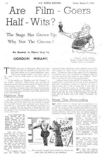 Issue page