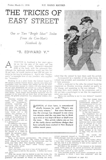 Issue page