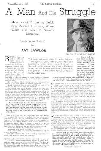 Issue page