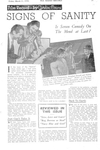Issue page