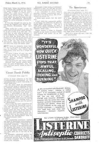 Issue page