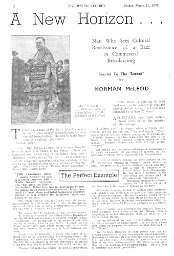 Issue page