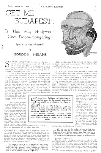 Issue page