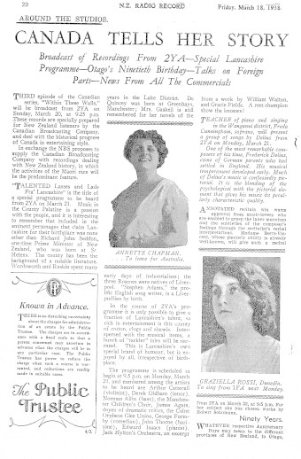 Issue page