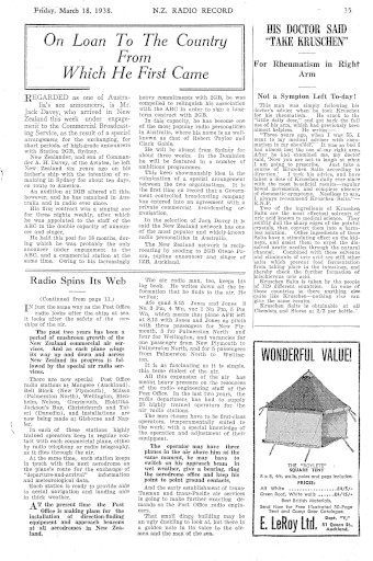 Issue page