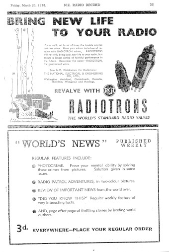 Issue page