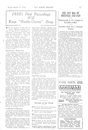 Issue page