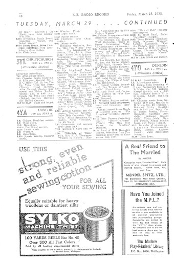Issue page