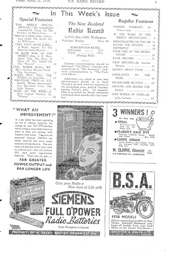 Issue page