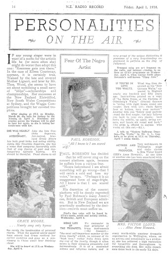 Issue page