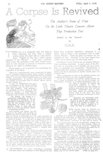 Issue page