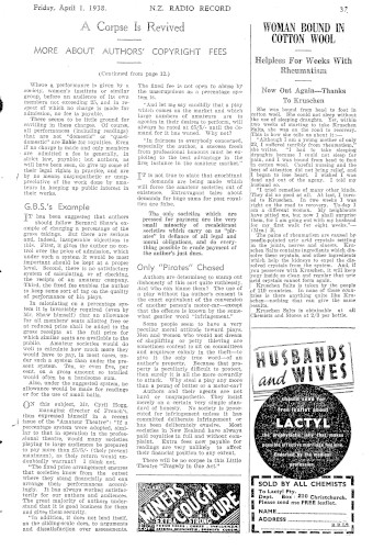 Issue page