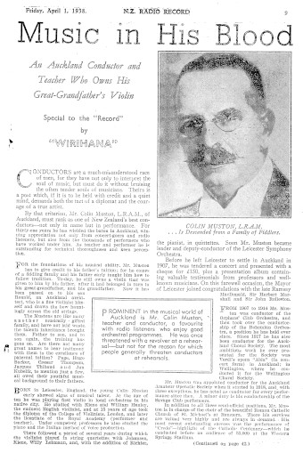 Issue page