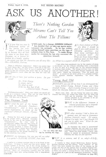 Issue page