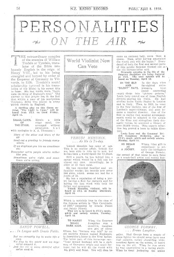 Issue page