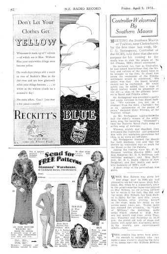 Issue page