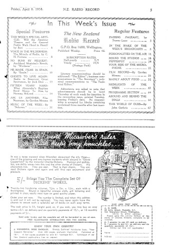 Issue page