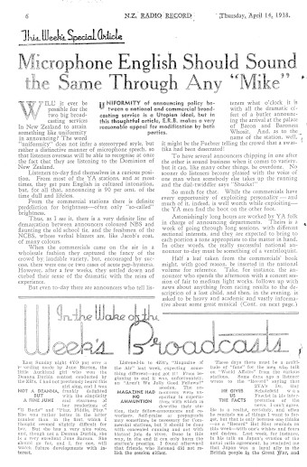 Issue page