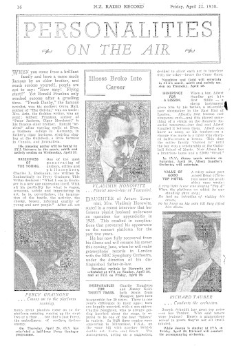 Issue page