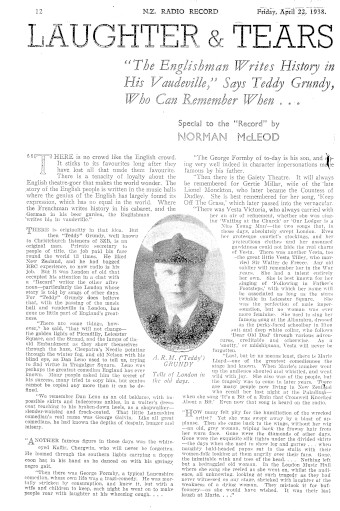 Issue page