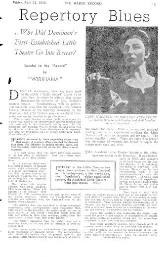 Issue page