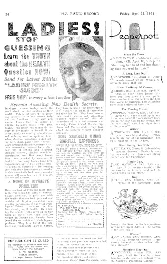 Issue page
