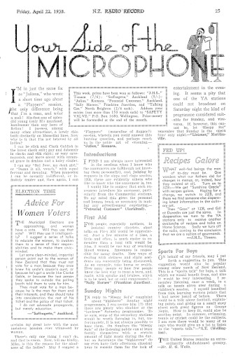 Issue page
