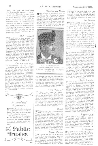 Issue page