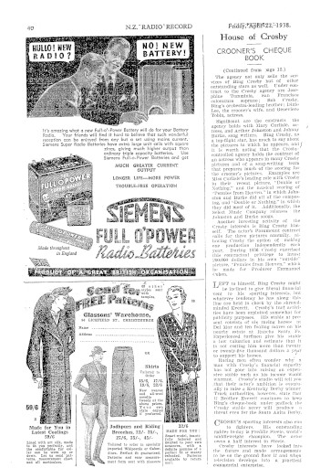 Issue page