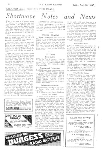 Issue page