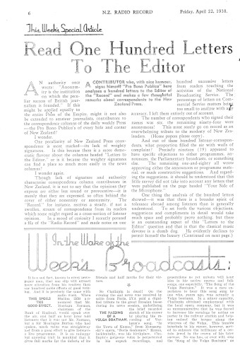 Issue page