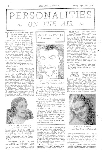 Issue page