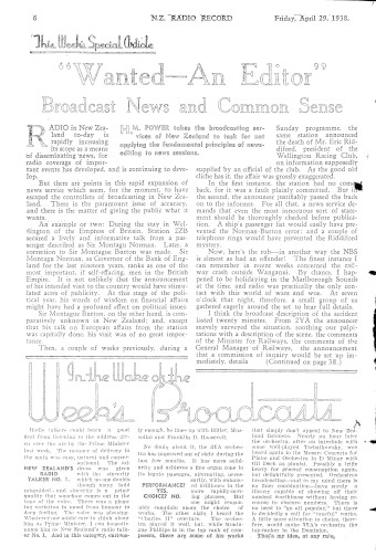 Issue page