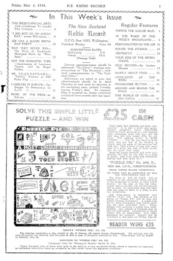 Issue page
