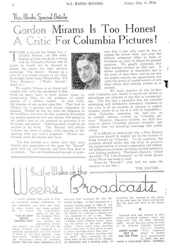 Issue page