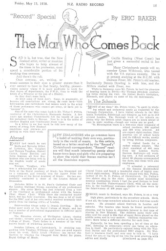 Issue page