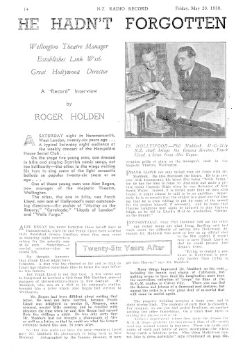 Issue page