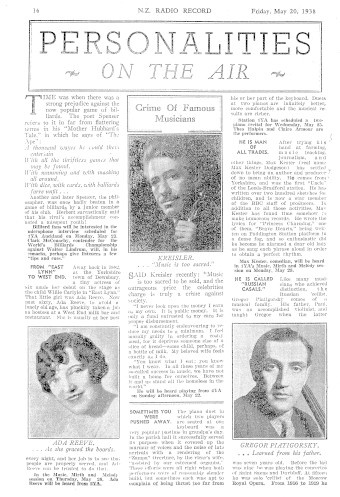 Issue page
