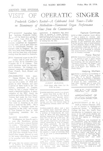 Issue page