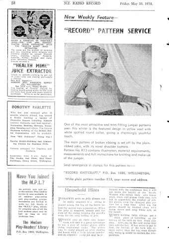 Issue page