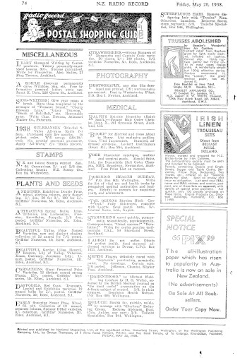 Issue page