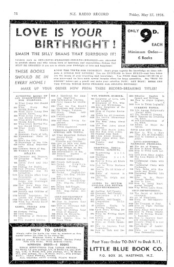Issue page