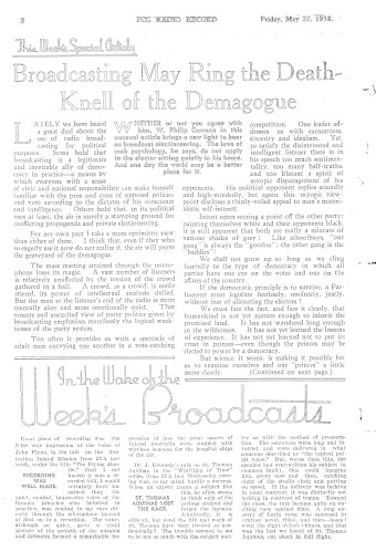 Issue page