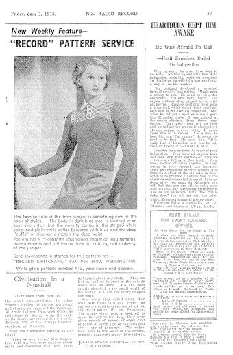 Issue page
