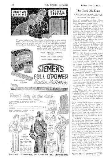 Issue page