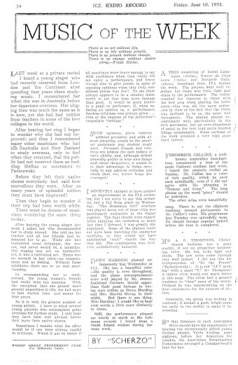 Issue page