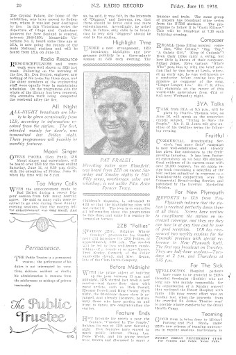 Issue page