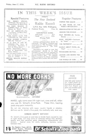Issue page