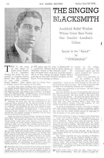 Issue page